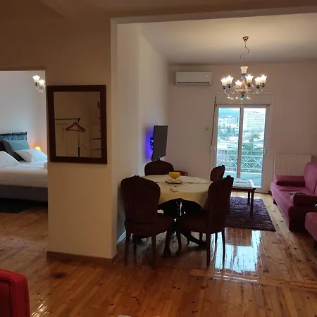 Atelier Poly - Two Bedroom For 5 Persons -50m To Metro Sintrivani Station- 6th Floor Plain View - Center - * 塞萨洛尼基